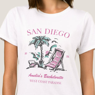 Beach Junggeselinnen-Abschied Girls Trip Vintag Cu T-Shirt