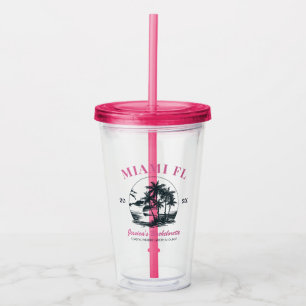 Beach Junggeselinnen-Abschied Girls Wochenendreise Acryltrinkbecher