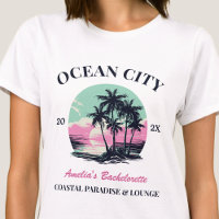 Beach Junggeselinnen-Abschied Matching Girls Woche