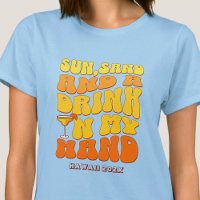 Beach Junggeselinnen-Abschied Retro Sun Sand Drink