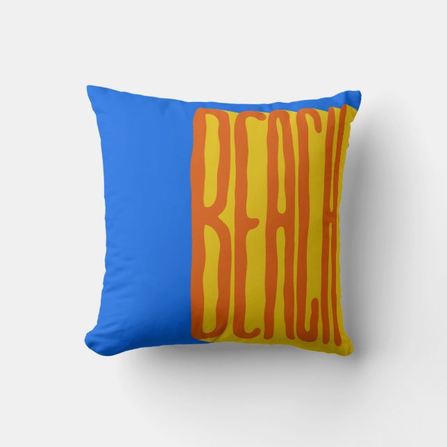 Beach Kissen (Vorderseite)