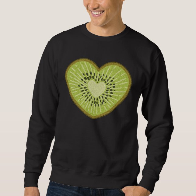 Beach Kiwi Costume  on Vacation Kiwi Fruit Sweatshirt (Vorderseite)