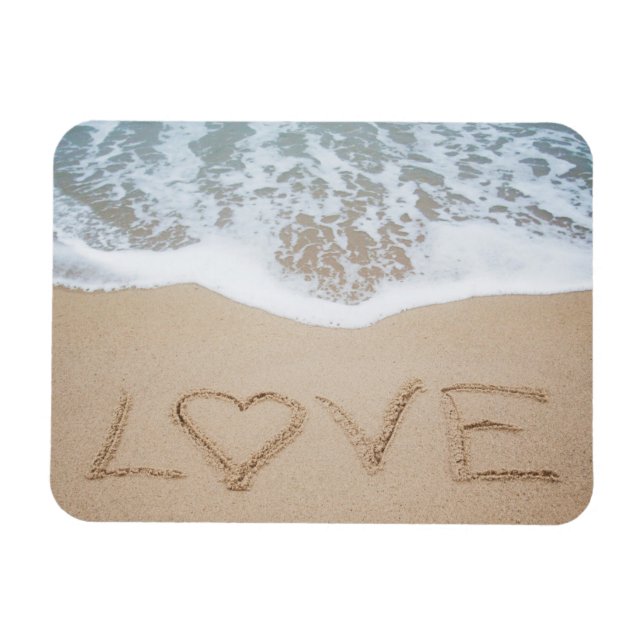 Beach Liebe II Magnet (Horizontal)