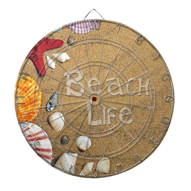 Beach Life Dartscheibe (vorne)