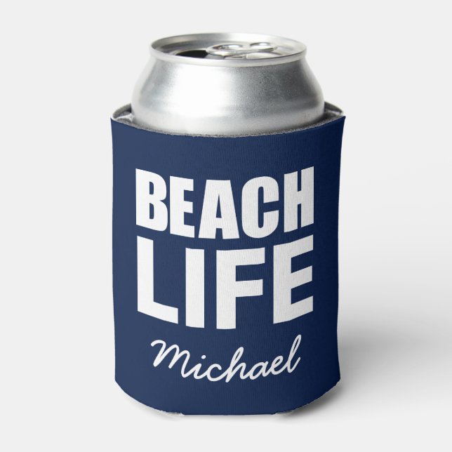 Beach Life Dosenkühler (Kanne Vorderseite)