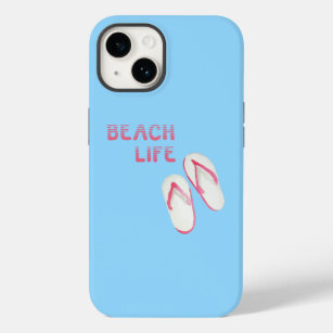 Beach Life Dreh Flop Sandals Case-Mate iPhone 14 Hülle