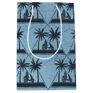 Beach Life Geometric Mittlere Geschenktüte