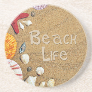 Beach Life Getränkeuntersetzer