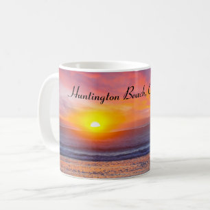 Beach Life in Huntington Beach, Kalifornien Kaffeetasse