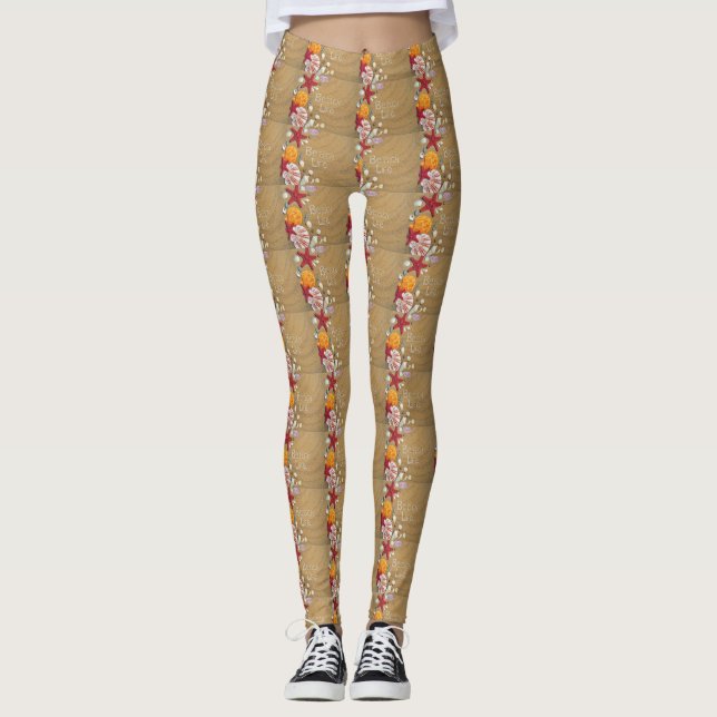 Beach Life Leggings (Vorderseite)