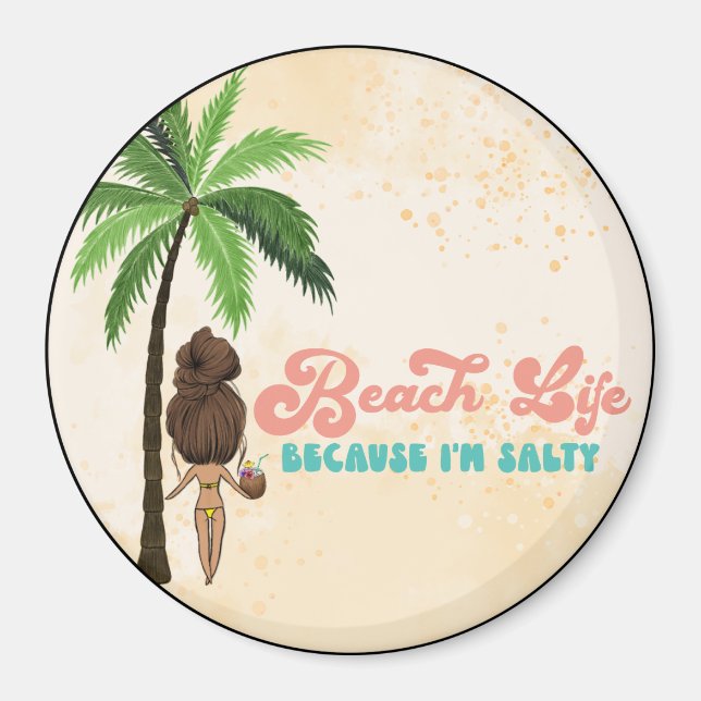 Beach Life Magnet (Vorne)