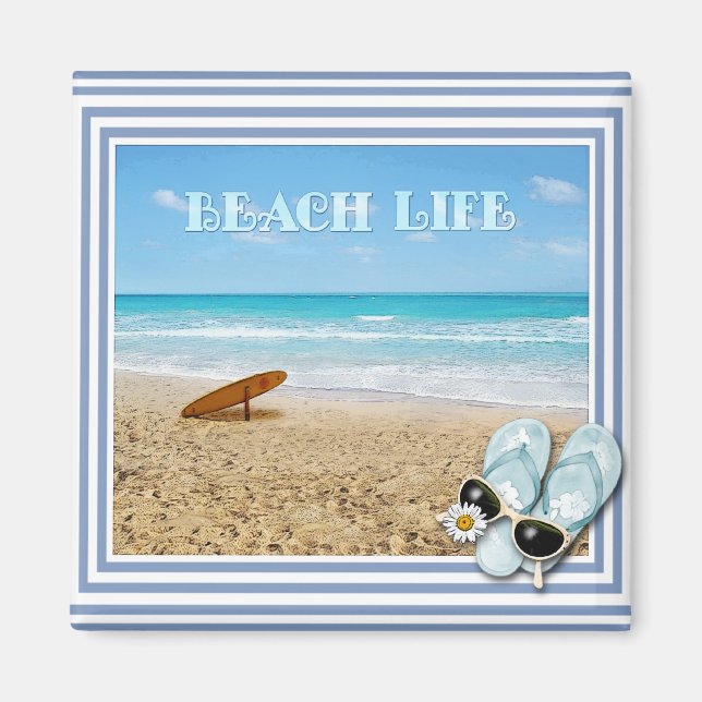 Beach Life Magnet (Vorne)