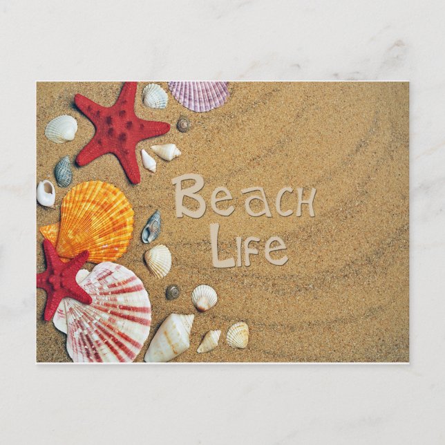 Beach Life Postkarte (Vorderseite)