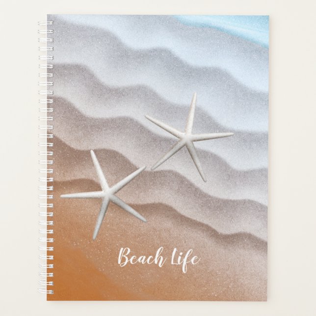 Beach Life Starfish Simple Planer (Vorderseite)