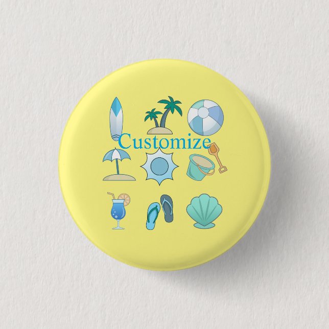 Beach Life Thunder_Cove Button (Vorderseite)
