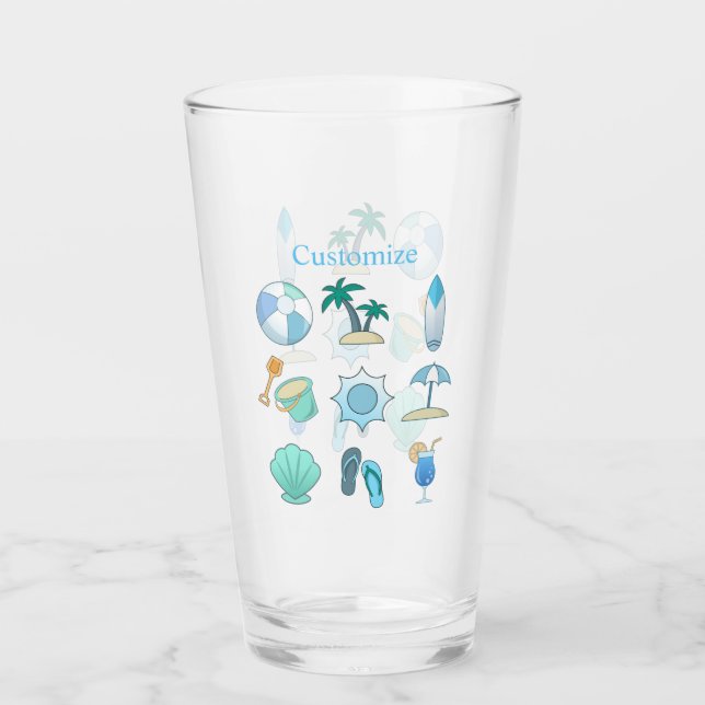 Beach Life Thunder_Cove Glas (Vorderseite)