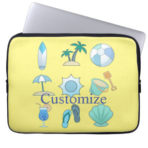 Beach Life Thunder_Cove Laptopschutzhülle