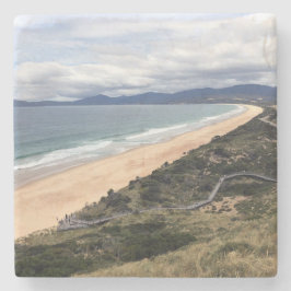 Beach lookout steinuntersetzer