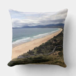 Beach lookout throw pillow kissen