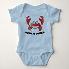 Beach Lover - Baby Jersey Bodysuit Baby Strampler