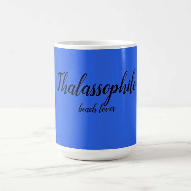 Beach Lover Coffee Tasse (Mittel)