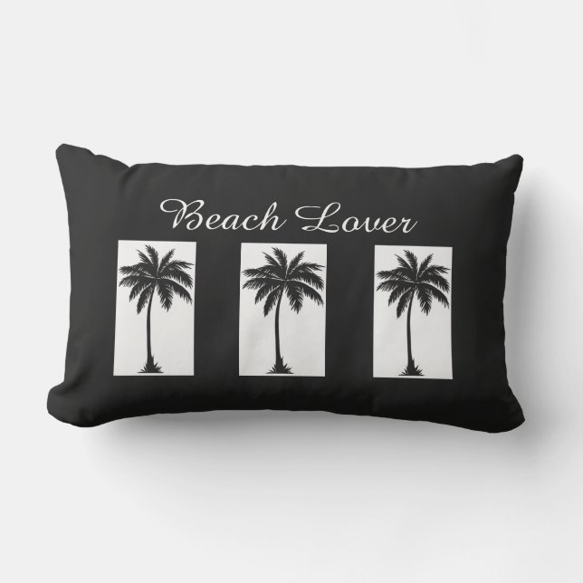 Beach Lover Kissen Für Draußen (Vorderseite)