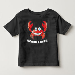 Beach Lover - Kleinkind Fine Jersey T - Shirt