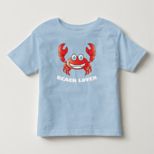 Beach Lover - Kleinkind Fine Jersey T - Shirt
