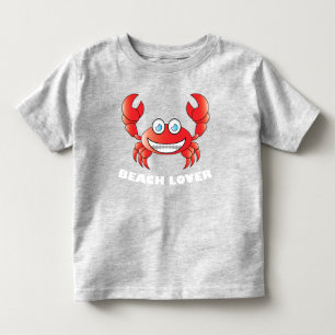 Beach Lover - Kleinkind Fine Jersey T - Shirt