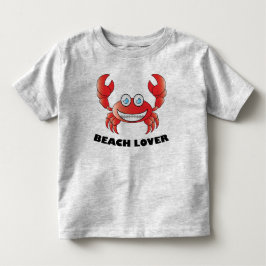 Beach Lover - Kleinkind Fine Jersey T - Shirt