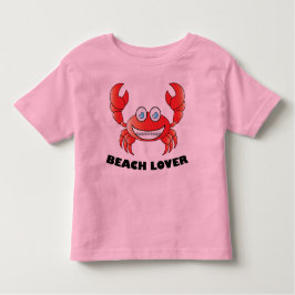 Beach Lover - Kleinkind Fine Jersey T - Shirt