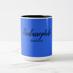 Beach Lover Zwei-Tone-Tasse Zweifarbige Tasse