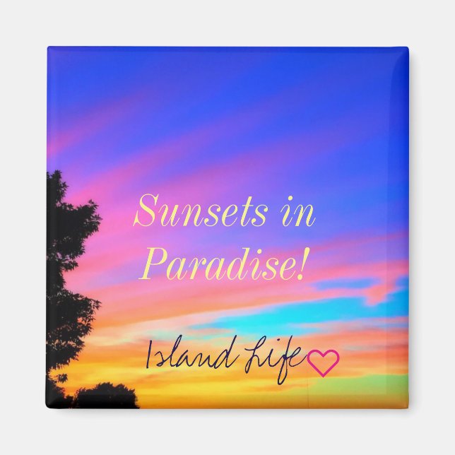 Beach | Magnet | Strand ist mein glücklicher Ort (Vorne)