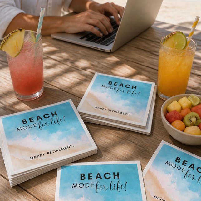 Beach Mode | Rente | Persönlich Serviette (Von Creator hochgeladen)