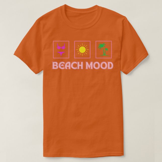 Beach Mood TShirt (Design devant)
