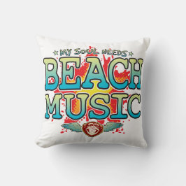 Beach Music Soul Cushion Kissen