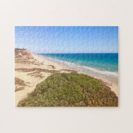 Beach Ocean Blue Sky Landscape Tropical Jigsaw