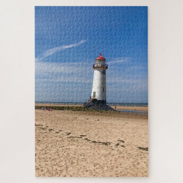 Beach Ocean Blue Sky Landscape Tropical Jigsaw (Vertikal)