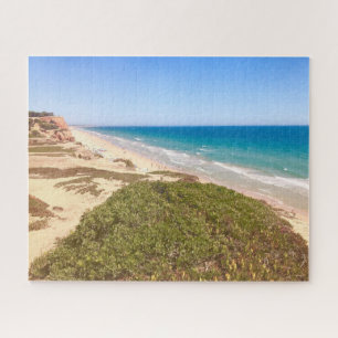 Beach Ocean Blue Sky Landscape Tropical Jigsaw