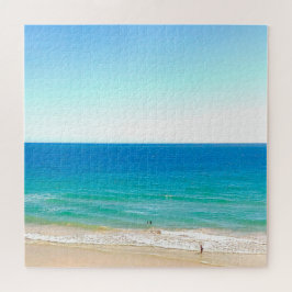 Beach Ocean Blue Sky Landscape Tropical Jigsaw