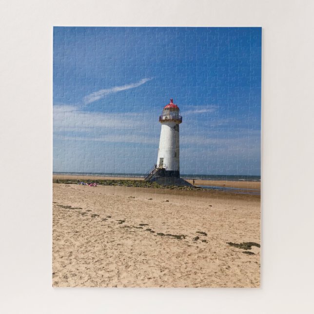 Beach Ocean Blue Sky Landscape Tropical Jigsaw (Vertikal)