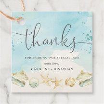 Beach Ocean Hochzeit in Urlaubsort Danke
