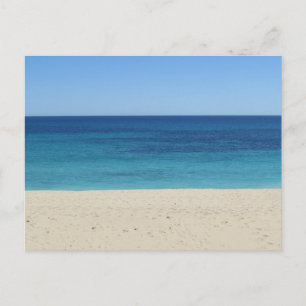 Beach Ocean Layers Postkarte