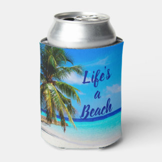 Beach Ocean Palm Life ist ein Strand Dosenkühler