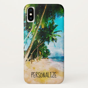 Beach Palm Trees iPhone X Fall Case-Mate iPhone Hülle