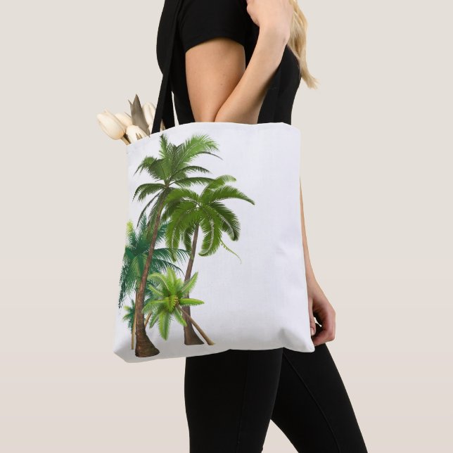 Beach Palm Trees Ocean Wedding Tasche (Von Nahem)