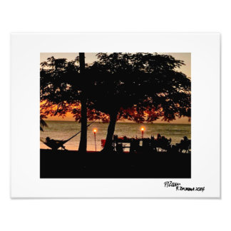 Beach Paradise. Fotodruck