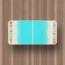 Beach Party Happy Birthday Autograph