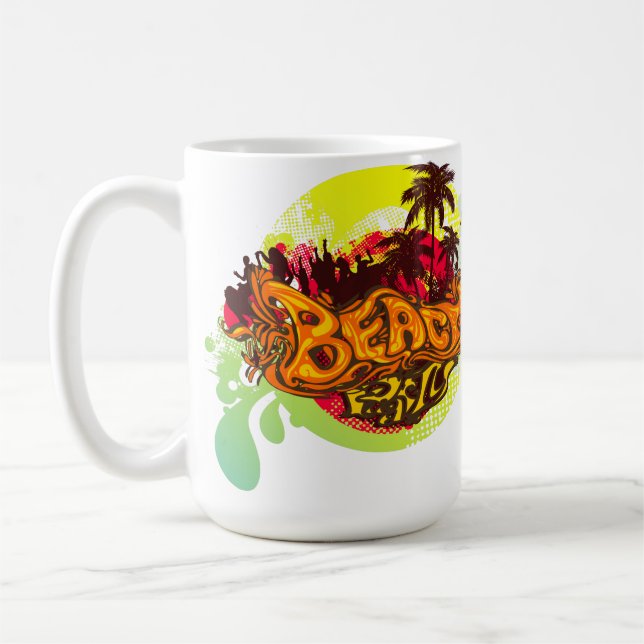 Beach Party Kaffeetasse (Links)
