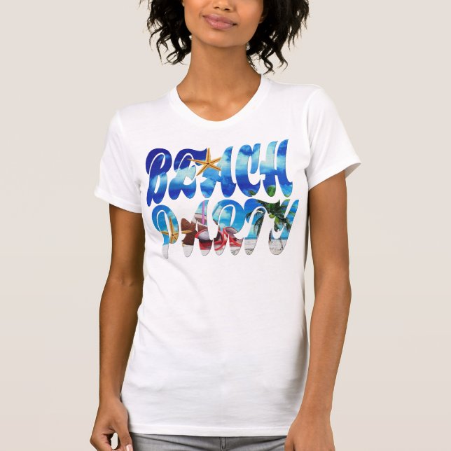 Beach Party T-Shirt (Vorderseite)